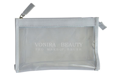 Αδιάβροχη σαφής διαφανής τσάντα Makeup τσαντών PVC με το φερμουάρ