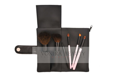 6 επαγγελματικές κατάλληλες Ferrule χαλκού συλλογής βουρτσών Makeup κομματιού και τσάντα Makeup