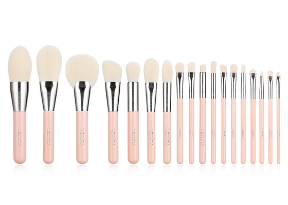 Συνήθεια 18 συνθετικές βούρτσες Makeup κομματιού που τίθενται με την ιδιωτική υπηρεσία ODM cOem ετικετών