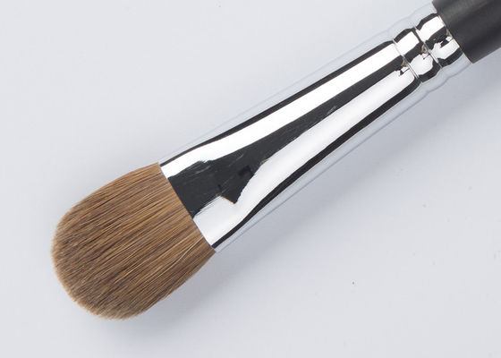 Μικρό μυτερό πινέλο κονσίλερ με πορτοκαλί συνθετική ίνα Cruelty Free για ακριβή εφαρμογή