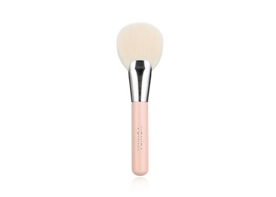 Vonira Beauty Luxury Fan Brush με Vegan Cruelty Free Taklon Συνθετικά μαλλιά και ανακυκλώσιμο ξύλινο χερούλι από βερίκη - χειροποίητη βούρτσα με σκόνη