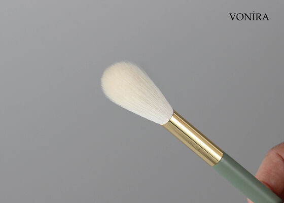 Vonira Custom Wholesales Natural White Goat Hair Makeup Long Blending Powder Brush με Υπηρεσία Ιδιωτικής Ετικέτας
