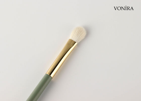Vonira Custom Wholesale Natural White Goat Hair Fan Eye Blending Brush με υπηρεσία ιδιωτικής ετικέτας