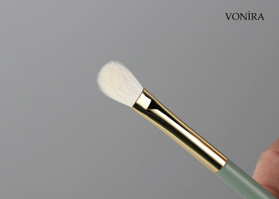 Vonira Custom Wholesale Natural White Goat Hair Fan Eye Blending Brush με υπηρεσία ιδιωτικής ετικέτας