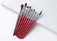 14pcs Wood Handle Synthetic Makeup Brushes Set With Copper Ferrule