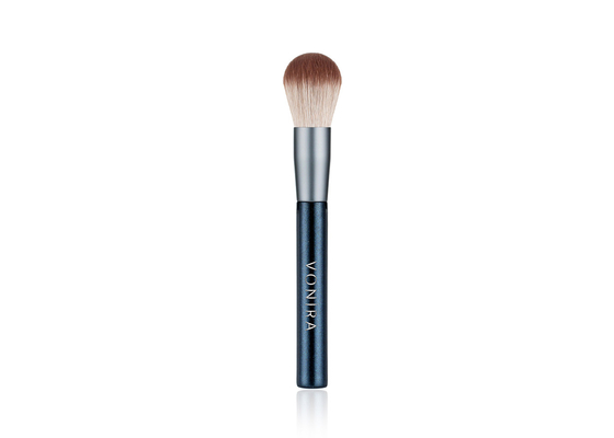 Φυσικά η βούρτσα σκονών Makeup ινών καλαμποκιού λειτουργίας με ακτινοβολεί ξύλινη λαβή σημύδων