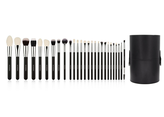 Vonira 27 βούρτσες Makeup πολυτέλειας κομματιών που τίθενται με τον κύλινδρο βουρτσών
