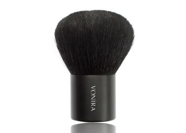 Κλασική πλήρης στρογγυλή βούρτσα Makeup καμπουκιών με την πρόσθετη μαλακή τρίχα αιγών